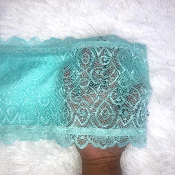 intimately FP Seamless and Lace Bandeau SEAFOAM - Picture 5 of 8